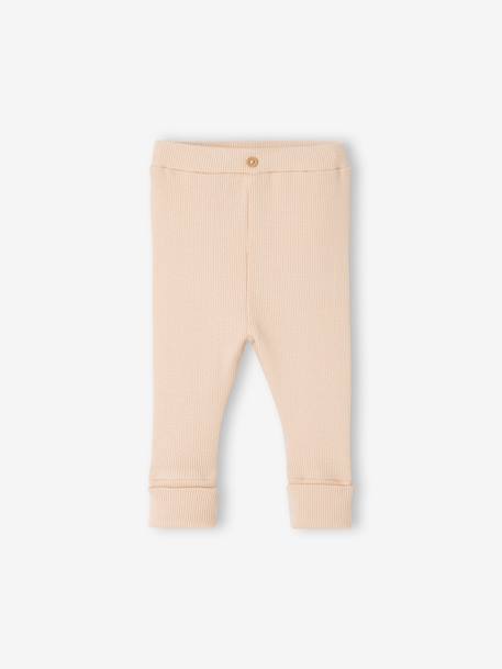 Legging bébé naissance évolutif beige+brun+marine+ROSE CLAIR UNI - vertbaudet enfant 