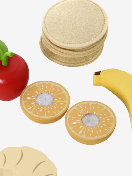 Felt Brunch Set in FSC® Wood wood - vertbaudet enfant 