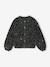 Gilet fille motif maille mousseuse chocolat+écru+marron+vert - vertbaudet enfant 