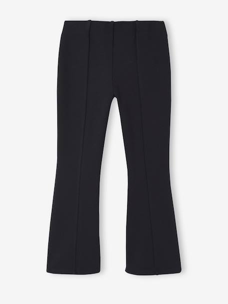 Flared Leggings for Girls black+camel - vertbaudet enfant 