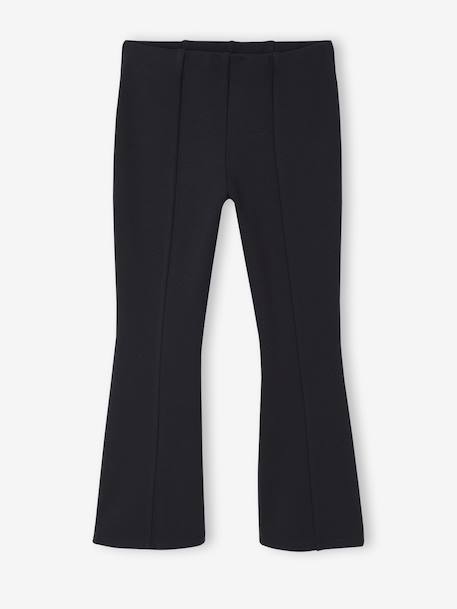 Flared Leggings for Girls black+camel - vertbaudet enfant 