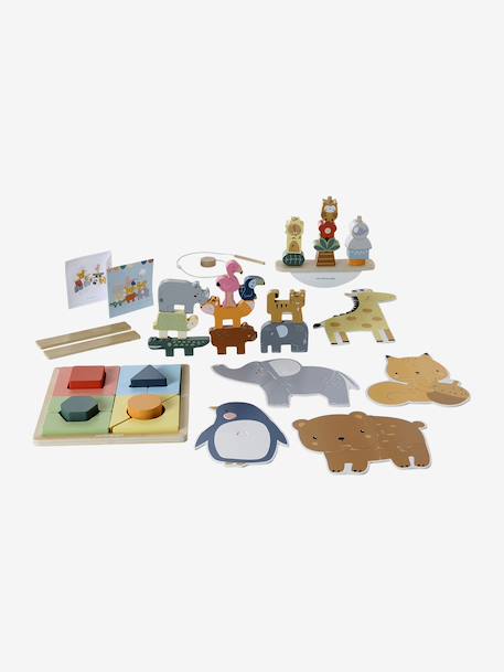 Coffret 5 jouets d’éveil – Essentiels dès 24 mois multicolore - vertbaudet enfant 