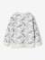 Tee-shirt garçon effet sweat imprimé blanc chiné+écru+lichen+noix de pécan - vertbaudet enfant 