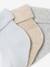 Lot de 3 paires de chaussettes bébé unies gris chiné - vertbaudet enfant 