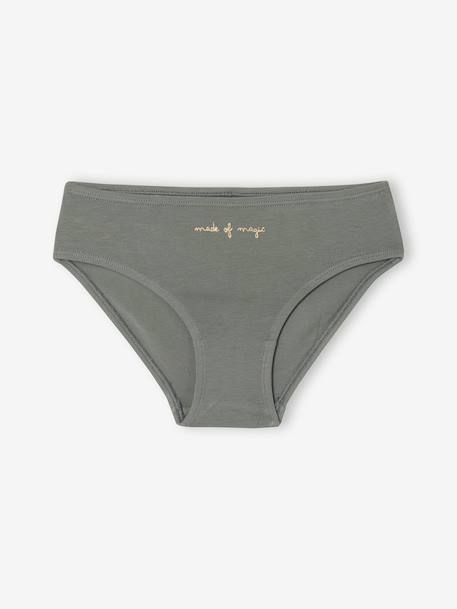 Pack of 5 Assorted Briefs for Girls rose - vertbaudet enfant 