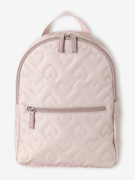 Girls' rucksack with heart print rosy - vertbaudet enfant 