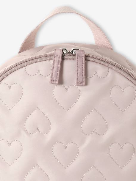 Girls' rucksack with heart print rosy - vertbaudet enfant 
