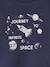 Round-Neck Sweatshirt with Print, for Boys khaki+night blue - vertbaudet enfant 