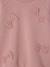 Sweatshirt with raised bow details for girls blush - vertbaudet enfant 