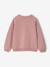 Sweatshirt with raised bow details for girls blush - vertbaudet enfant 