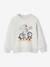 Round-Neck Sweatshirt with Print, for Boys khaki+marl white+night blue - vertbaudet enfant 