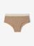 Pack of 5 Leopard & Love Shorties for Girls ecru - vertbaudet enfant 