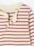 Pack of 3 Basics Tops in Organic Cotton for Babies pecan nut+red - vertbaudet enfant 