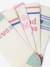 Pack of 5 Pairs of Sports Socks for Girls ecru - vertbaudet enfant 
