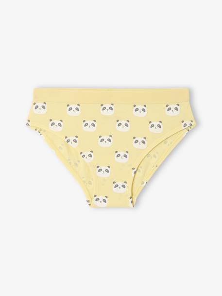 Lot de 5 culottes animaux fille bleu azur - vertbaudet enfant 