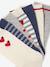 Pack of 7 pairs of girl's 'hearts' socks ecru - vertbaudet enfant 