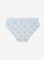 Lot de 5 culottes animaux fille bleu azur - vertbaudet enfant 