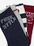 Pack of 4 Pairs of 'Skate' Socks for Boys navy blue - vertbaudet enfant 