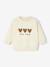 Sweat-shirt bébé fille message imprimé rose poudré+vanille - vertbaudet enfant 