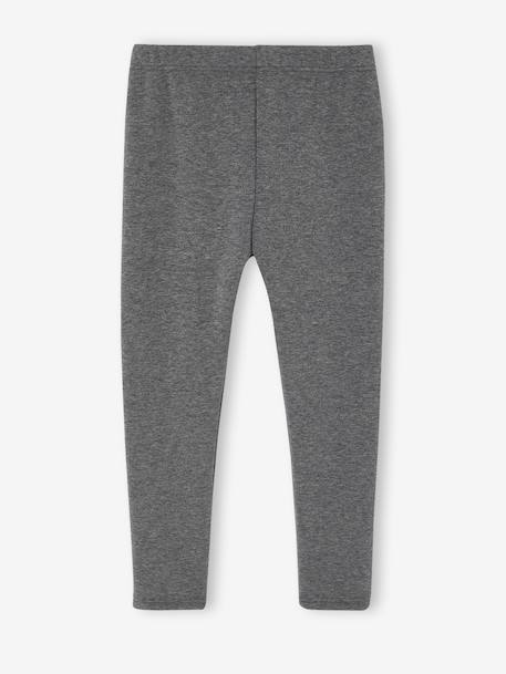 Legging fille doublé polaire blush+gris chiné+marine+noir - vertbaudet enfant 