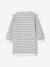 Fleece Dress with Frill for Girls ecru+emerald green+vanilla - vertbaudet enfant 
