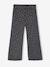 Wide-Leg Fleece Leggings for Girls navy blue+printed brown - vertbaudet enfant 