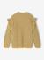 Frilly Cable Knit Jumper for Girls golden beige - vertbaudet enfant 
