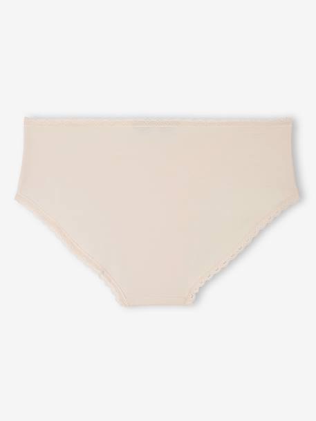 Lot de 3 shorties de grossesse en coton bio ENVIE DE FRAISE rose pâle - vertbaudet enfant 