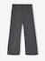 Wide-Leg Fleece Leggings for Girls navy blue+printed brown - vertbaudet enfant 