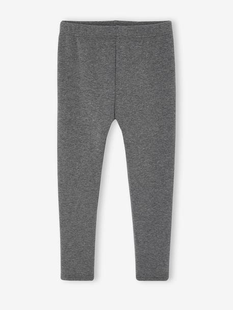 Legging fille doublé polaire blush+gris chiné+marine+noir - vertbaudet enfant 