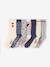 Pack of 7 pairs of girl's 'hearts' socks ecru - vertbaudet enfant 