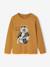 T-shirt imprimé garçon anthracite+jaune+noix de pécan - vertbaudet enfant 