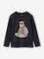 T-shirt imprimé garçon anthracite+jaune+noix de pécan - vertbaudet enfant 