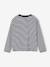 T-shirt fille rayé patch et noeud fantaisie manches longues rayé marine - vertbaudet enfant 