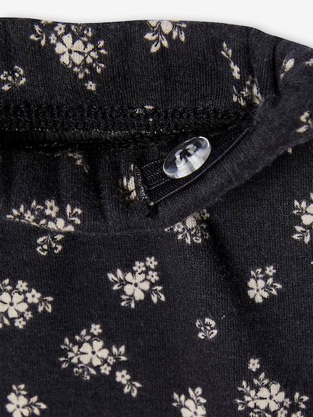 Pack of 2 Leggings Lined in Fleece Knit olive - vertbaudet enfant 