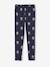 Lot de 2 leggings fille Basics beige+bleu nuit+bois de rose+gris foncé+indigo+kaki+vert sauge - vertbaudet enfant 