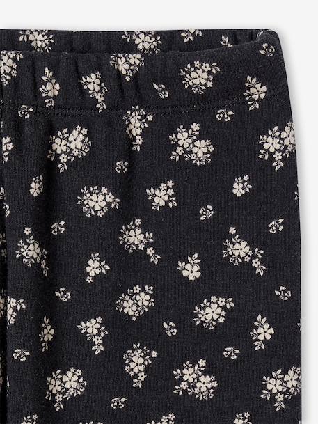 Lot 2 Leggings fille doublés maille polaire olive - vertbaudet enfant 