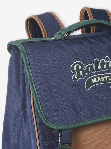 Cartable garçon + trousse Baltimore marine - vertbaudet enfant 