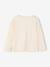Long Sleeve T-Shirt with Heart in Relief, for Girls blush+ecru - vertbaudet enfant 