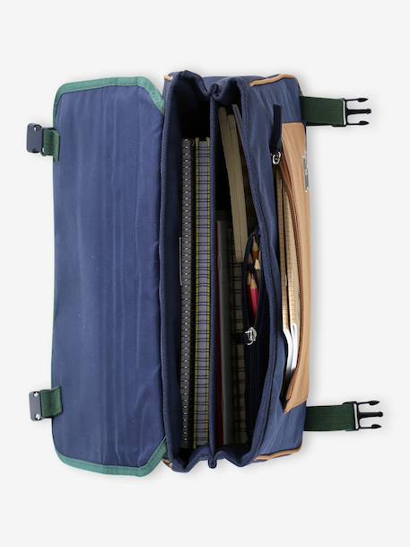 Satchel + Baltimore boy's pencil case navy blue - vertbaudet enfant 