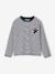 T-shirt fille rayé patch et noeud fantaisie manches longues rayé marine - vertbaudet enfant 