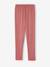Lot de 2 leggings fille Basics beige+bleu nuit+bois de rose+gris foncé+indigo+kaki+vert sauge - vertbaudet enfant 