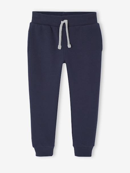 Pack of 2 Basic Joggers for Boys navy blue - vertbaudet enfant 
