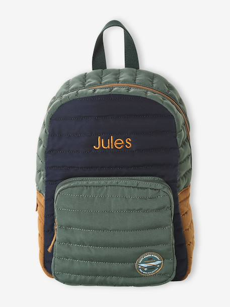 'Skate academy' backpack for boys green - vertbaudet enfant 