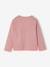 T-shirt fille animation coeur fille manches longues blush - vertbaudet enfant 