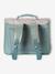 BERGAMOTTE satchel + floral print girl's pencil case sage green - vertbaudet enfant 