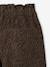 Pantalon fille large imprimé beige+chocolat+multicolore - vertbaudet enfant 