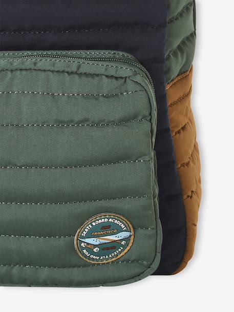 Sac à dos garçon personnalisable 'Skate academy' vert - vertbaudet enfant 