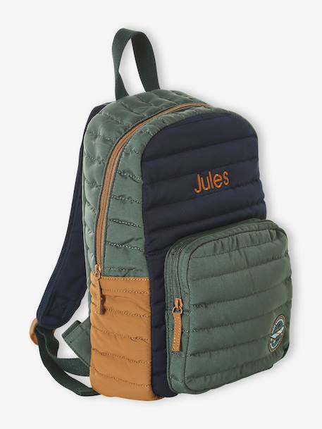 'Skate academy' backpack for boys green - vertbaudet enfant 
