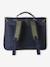 Satchel + dinosaur pencil case for boys indigo - vertbaudet enfant 
